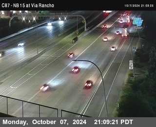 NB 15 & Via Rancho Pkwy