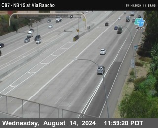 NB 15 & Via Rancho Pkwy