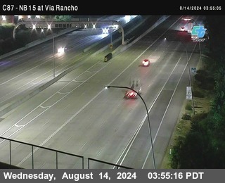 NB 15 & Via Rancho Pkwy