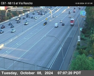 NB 15 & Via Rancho Pkwy