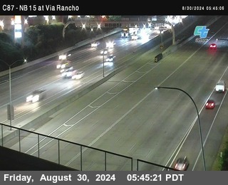 NB 15 & Via Rancho Pkwy