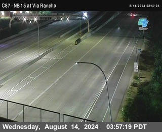 NB 15 & Via Rancho Pkwy