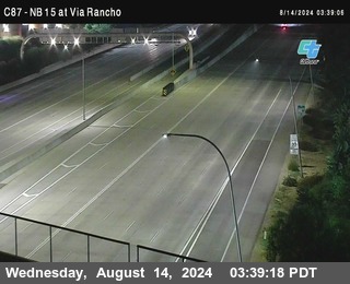 NB 15 & Via Rancho Pkwy