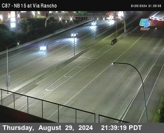 NB 15 & Via Rancho Pkwy