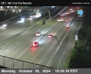 NB 15 & Via Rancho Pkwy