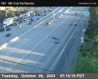 NB 15 & Via Rancho Pkwy