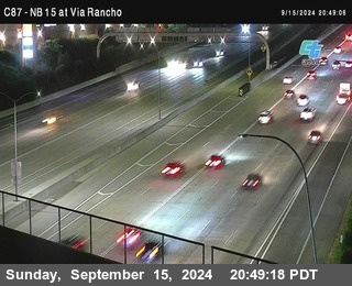 NB 15 & Via Rancho Pkwy