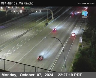 NB 15 & Via Rancho Pkwy