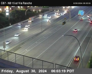 NB 15 & Via Rancho Pkwy