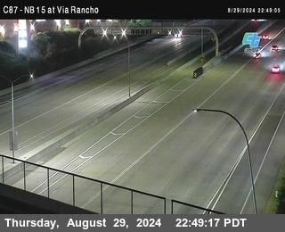 NB 15 & Via Rancho Pkwy