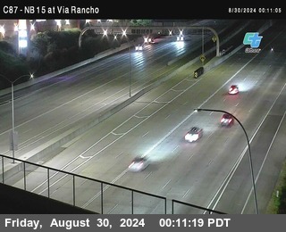 NB 15 & Via Rancho Pkwy