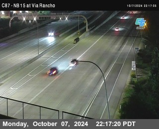 NB 15 & Via Rancho Pkwy