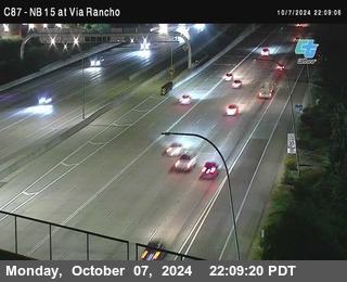 NB 15 & Via Rancho Pkwy