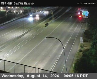 NB 15 & Via Rancho Pkwy