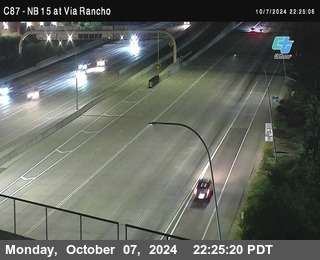 NB 15 & Via Rancho Pkwy