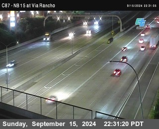 NB 15 & Via Rancho Pkwy