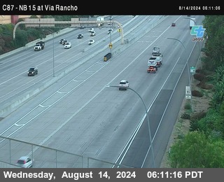 NB 15 & Via Rancho Pkwy