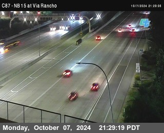 NB 15 & Via Rancho Pkwy