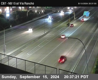 NB 15 & Via Rancho Pkwy