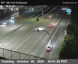 NB 15 & Via Rancho Pkwy