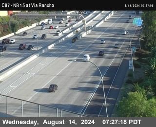 NB 15 & Via Rancho Pkwy