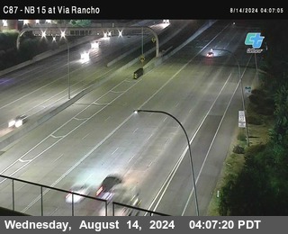 NB 15 & Via Rancho Pkwy