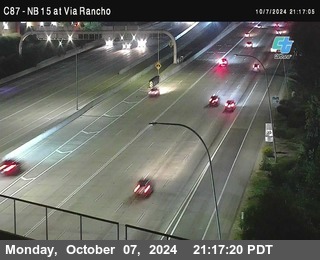 NB 15 & Via Rancho Pkwy