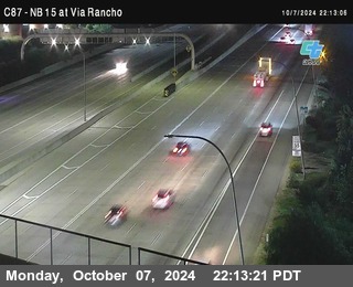 NB 15 & Via Rancho Pkwy