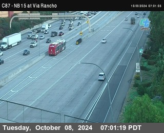 NB 15 & Via Rancho Pkwy