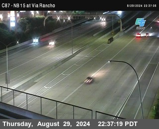 NB 15 & Via Rancho Pkwy