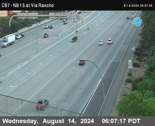 NB 15 & Via Rancho Pkwy