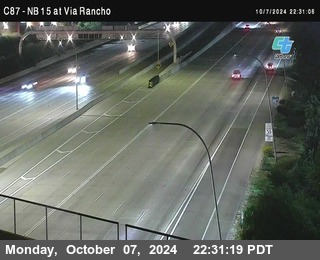 NB 15 & Via Rancho Pkwy