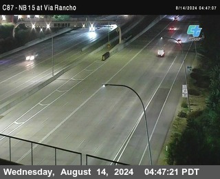 NB 15 & Via Rancho Pkwy