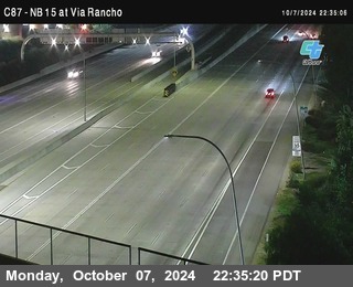 NB 15 & Via Rancho Pkwy