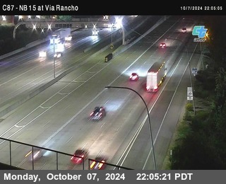 NB 15 & Via Rancho Pkwy