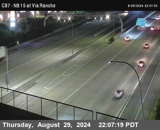 NB 15 & Via Rancho Pkwy