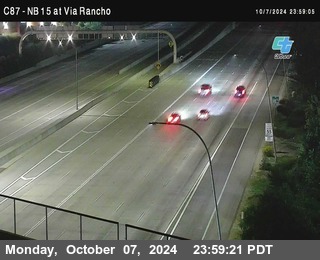 NB 15 & Via Rancho Pkwy