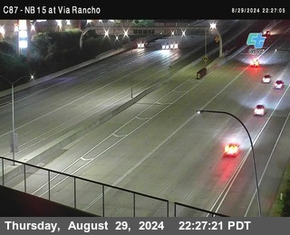 NB 15 & Via Rancho Pkwy