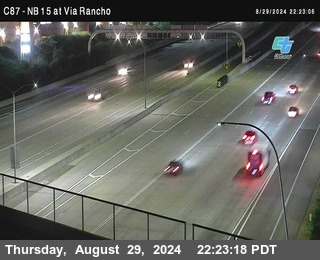 NB 15 & Via Rancho Pkwy