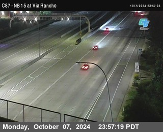 NB 15 & Via Rancho Pkwy