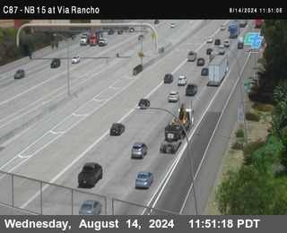 NB 15 & Via Rancho Pkwy