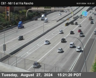 NB 15 & Via Rancho Pkwy