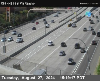 NB 15 & Via Rancho Pkwy