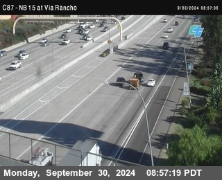 NB 15 & Via Rancho Pkwy