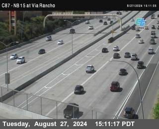 NB 15 & Via Rancho Pkwy