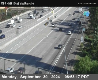 NB 15 & Via Rancho Pkwy