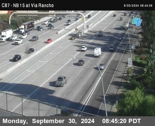 NB 15 & Via Rancho Pkwy