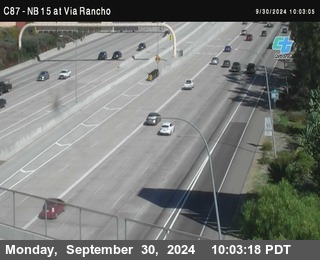 NB 15 & Via Rancho Pkwy