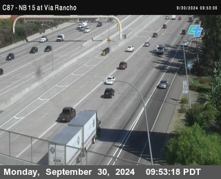 NB 15 & Via Rancho Pkwy