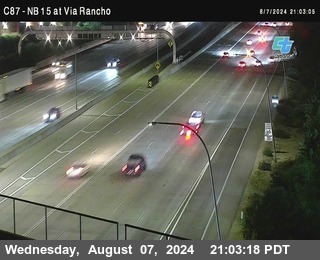 NB 15 & Via Rancho Pkwy